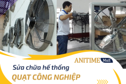 Sửa chữa quạt công nghiệp.